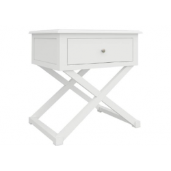 Hampton Side Table 1Drw X Leg